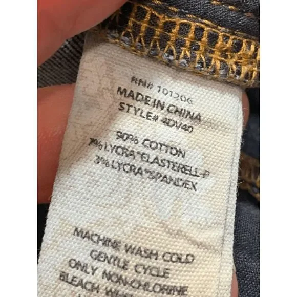 Soft Surroundings Womens Denim Jeans Classic Straight Leg High Rise Blue Sz 18T - Picture 8 of 10